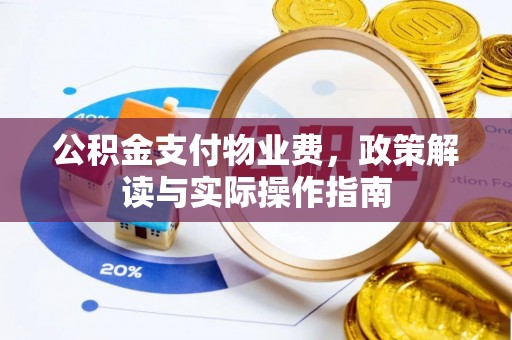 肇东公积金支付物业费，政策解读与实际操作指南