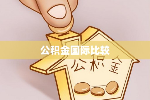 肇东公积金国际比较