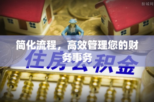 肇东简化流程，高效管理您的财务事务