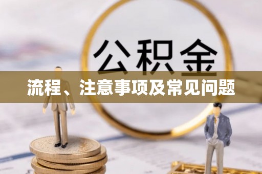 肇东流程、注意事项及常见问题